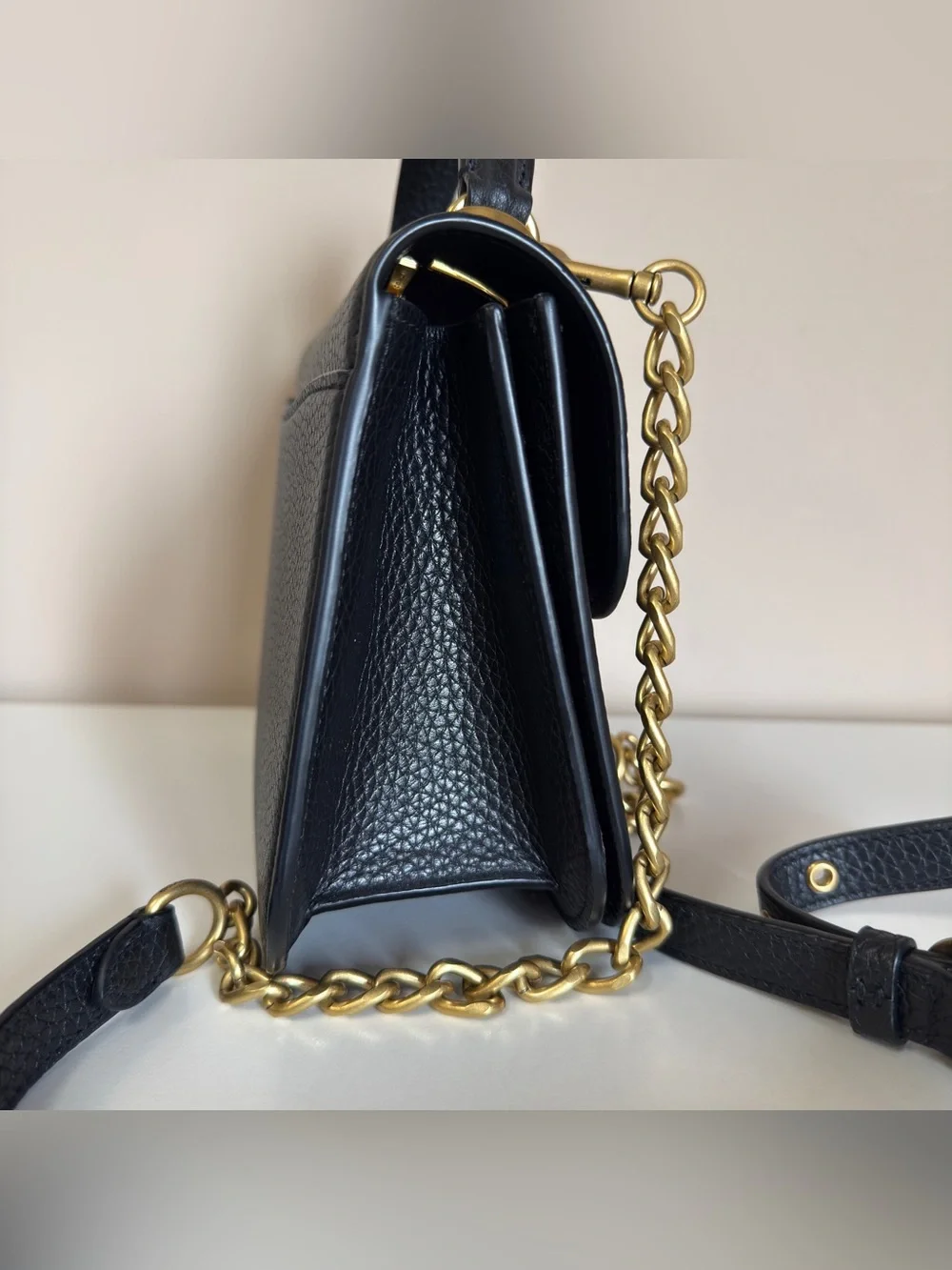 Coach leather shows